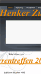 Mobile Screenshot of hagen-henker.de